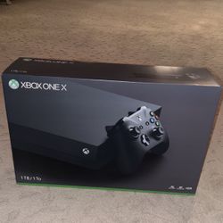 Brand New In Box Xbox One X