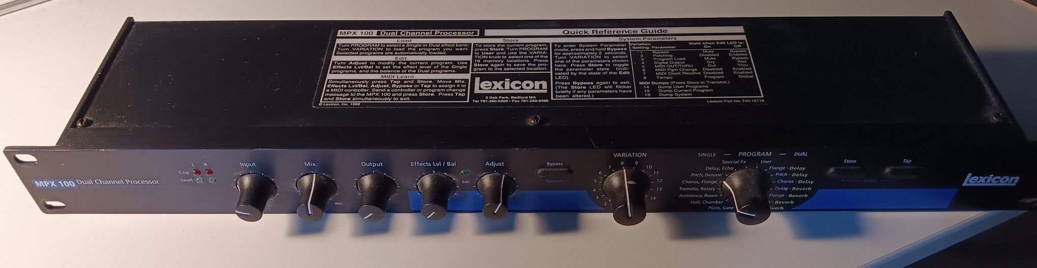 Lexicon MPX100