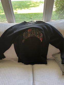 Jordan Crewneck Sweatshirt Black