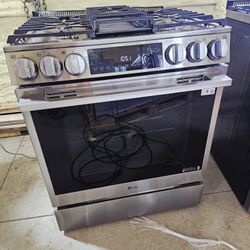 New LG Gas Stove With Air Frier
