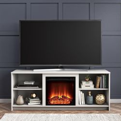 Fireplace TV Stand 65”