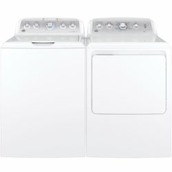 GE Top Load Washing Machine White and matching dryer