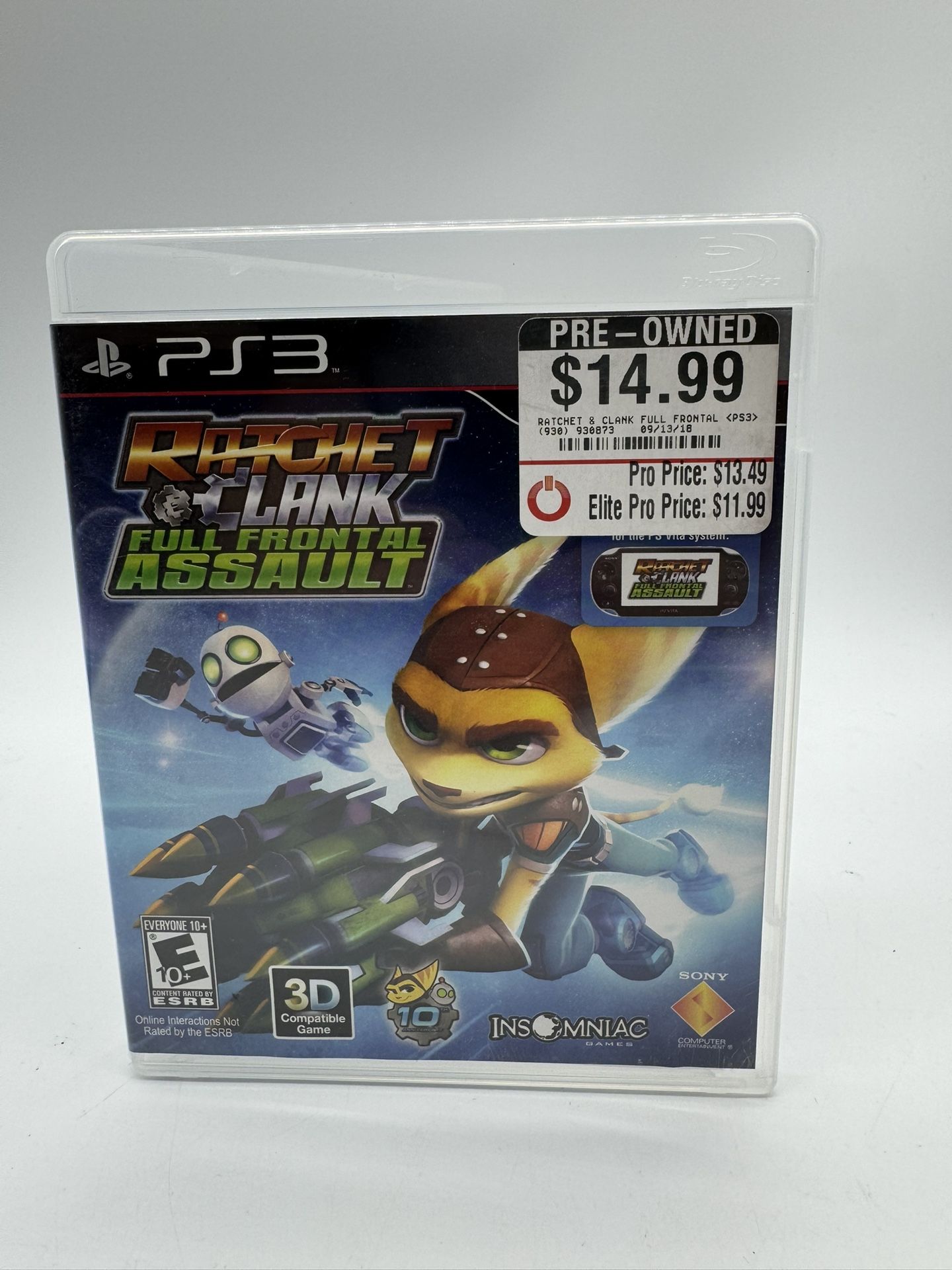 Ratchet & Clank: Full Frontal Assault (Sony PlayStation 3, PS3) Complete Tested