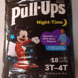 3T-4T Huggies Pull-Ups 18 Count