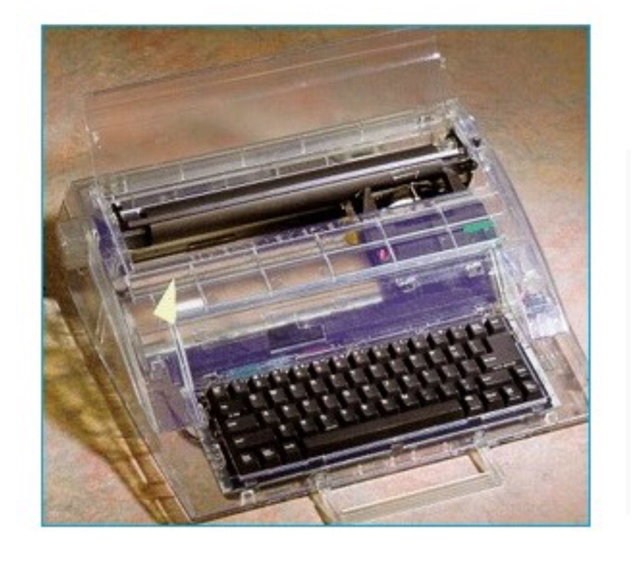 Swintec Electric Typewriter-Clear