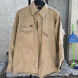 Wrangler Carhartt Long Sleeve XL