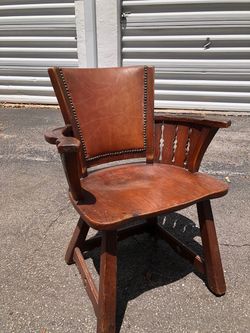A vintage chair