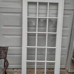Lovely 36 Inch 15 Pane Solid Wood Front Door 