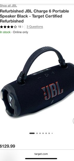 JBL Charge 6 Portable Speaker