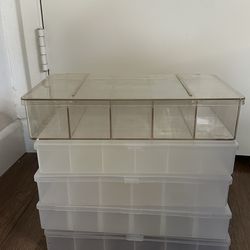 Plastic Organizer Storage Set of 5