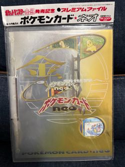 Pokemon Premium Neo File 1 Sealed!