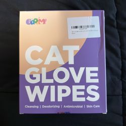Cat Glove Wipes – Cleansing & Deodorizing (6 Pack) – NEW