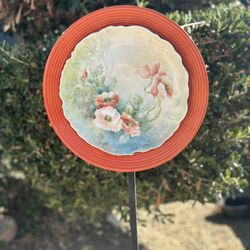 Glass Flower Garden Art Topiary