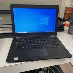 Dell Latitude E7270 12.5” Laptop 2.5ghz Core i5-6300U 8GB RAM 256GB SSD Windows 10 Pro Webcam WiFi Windows 10 Pro HDMI 