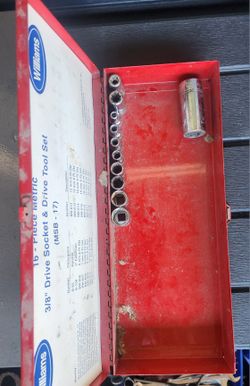 Vintage Williams Metric Socket Lot