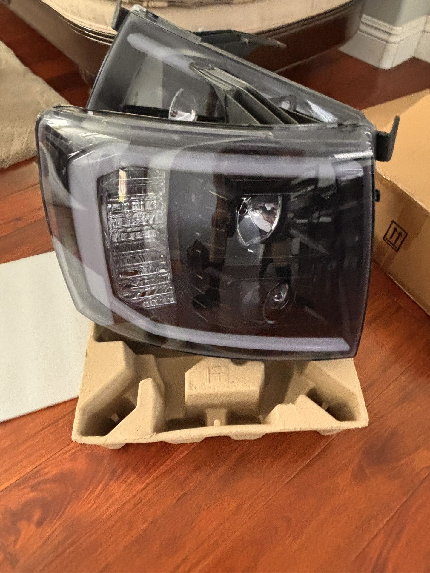 smoked projector headlights