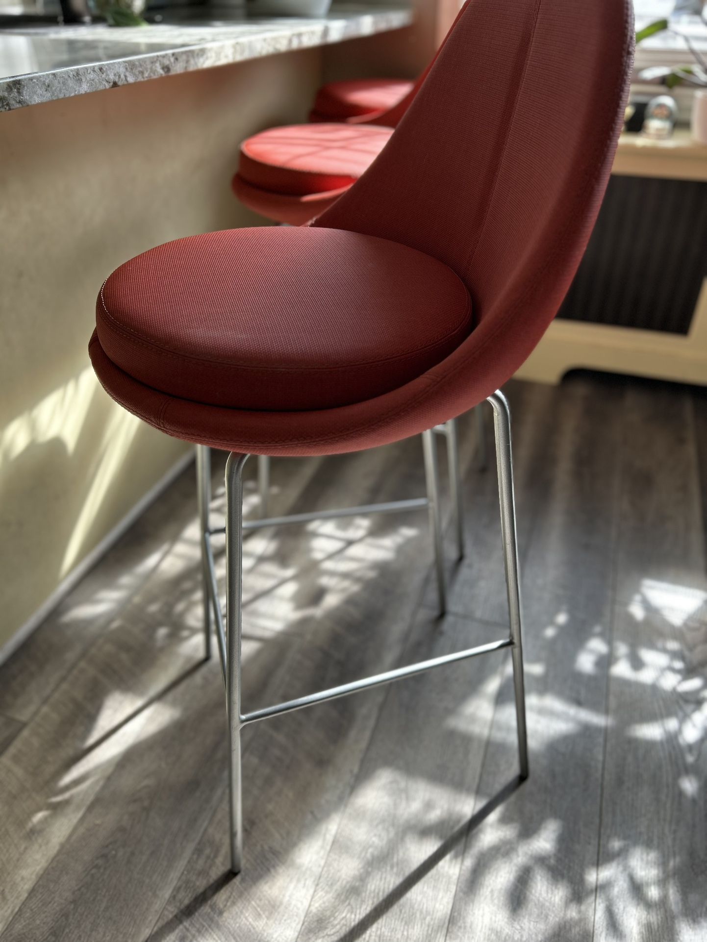 Bar Stools Orange