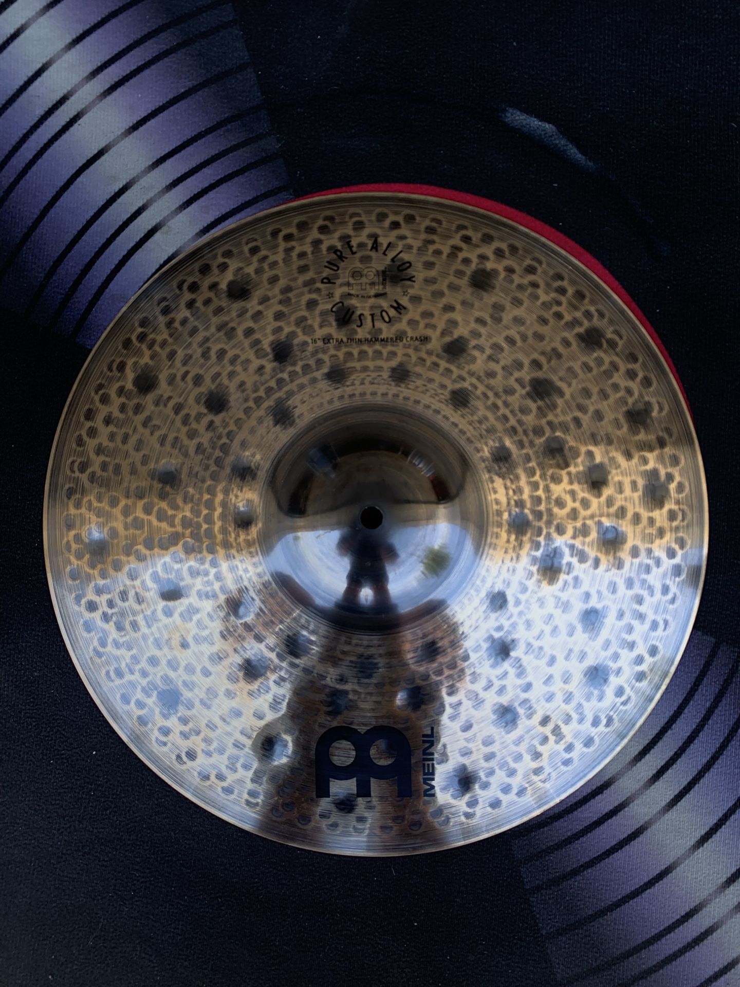 Meinl Pure Alloy Series 16” Extra This Hammered Crash Drum Cymbal BRAND NEW Retails for $279