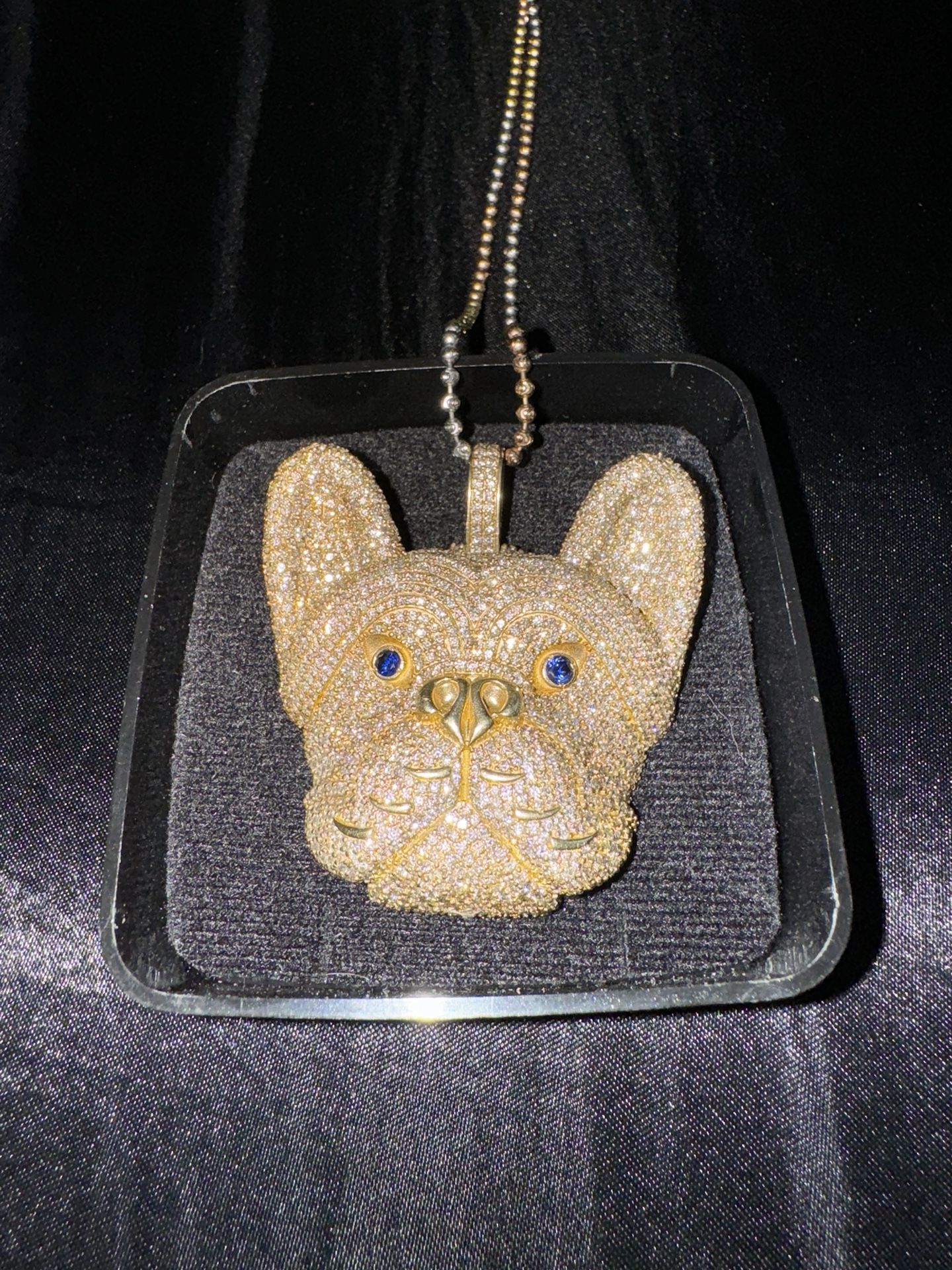 Bulldog Gold Pendant