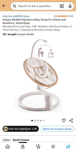 Baby swing