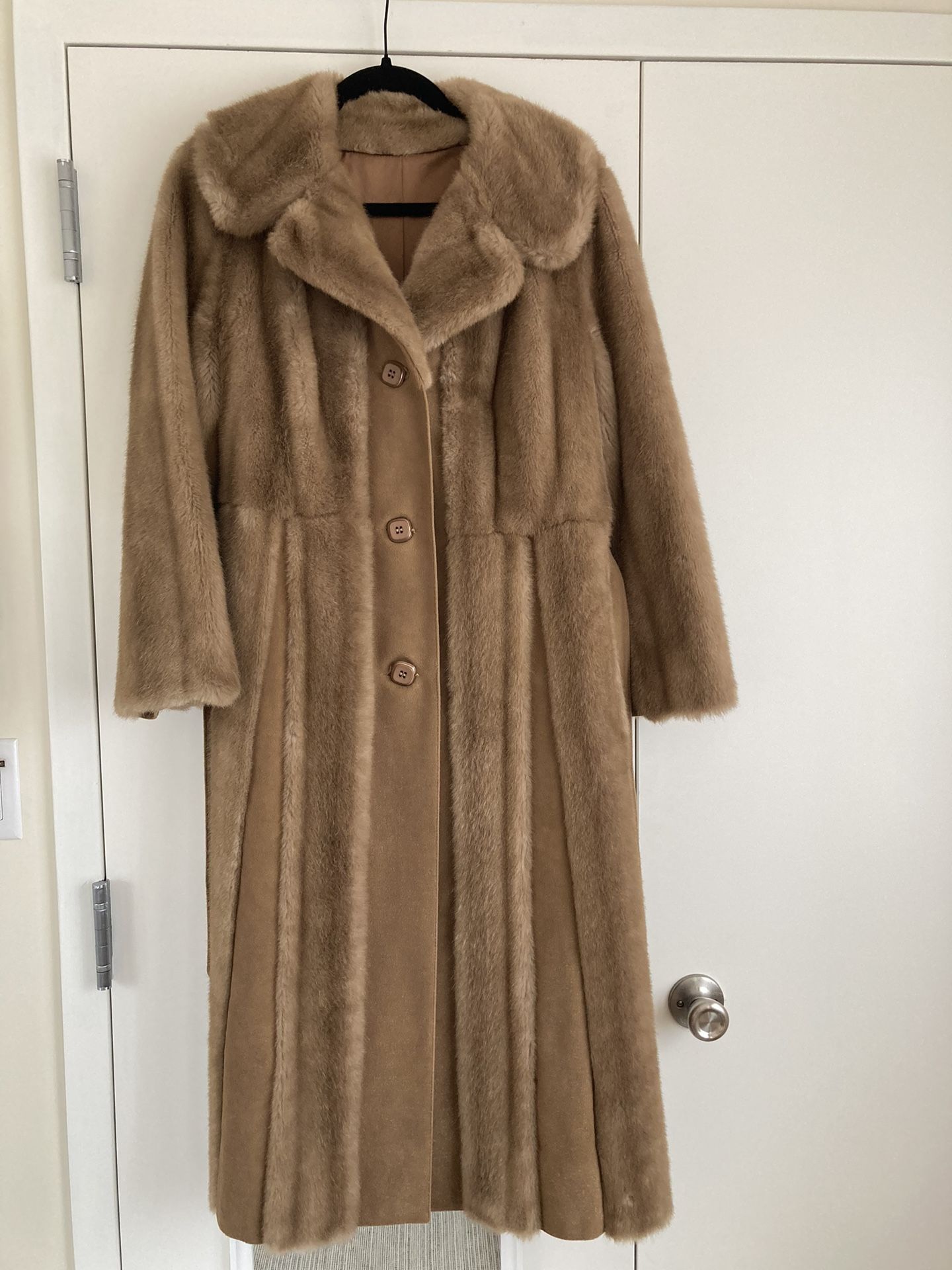 Vintage Faux Fur Coat 