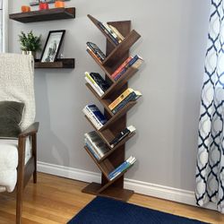 Handcrafted Wooden Bookshelves