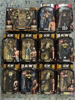 AEW All Elite Wrestling Action Figure Lot