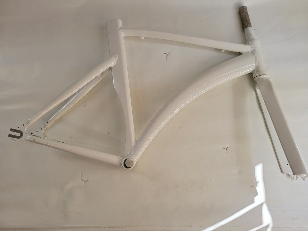 Unknown Mystery  Fixie Bike Frame Fork New 