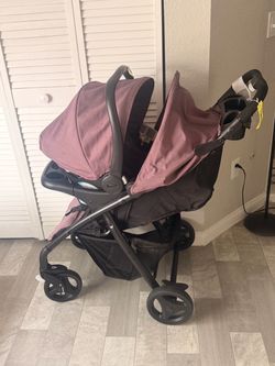 Baby girl stroller