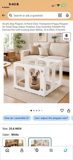 Pet playpen