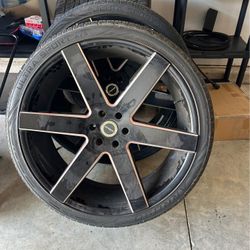 26in Wheels and Tires.  $ 1200