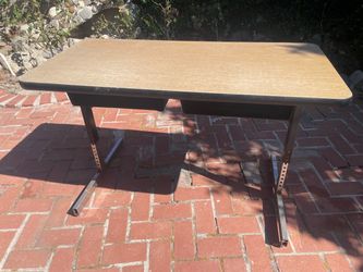 FREE adjustable height desk