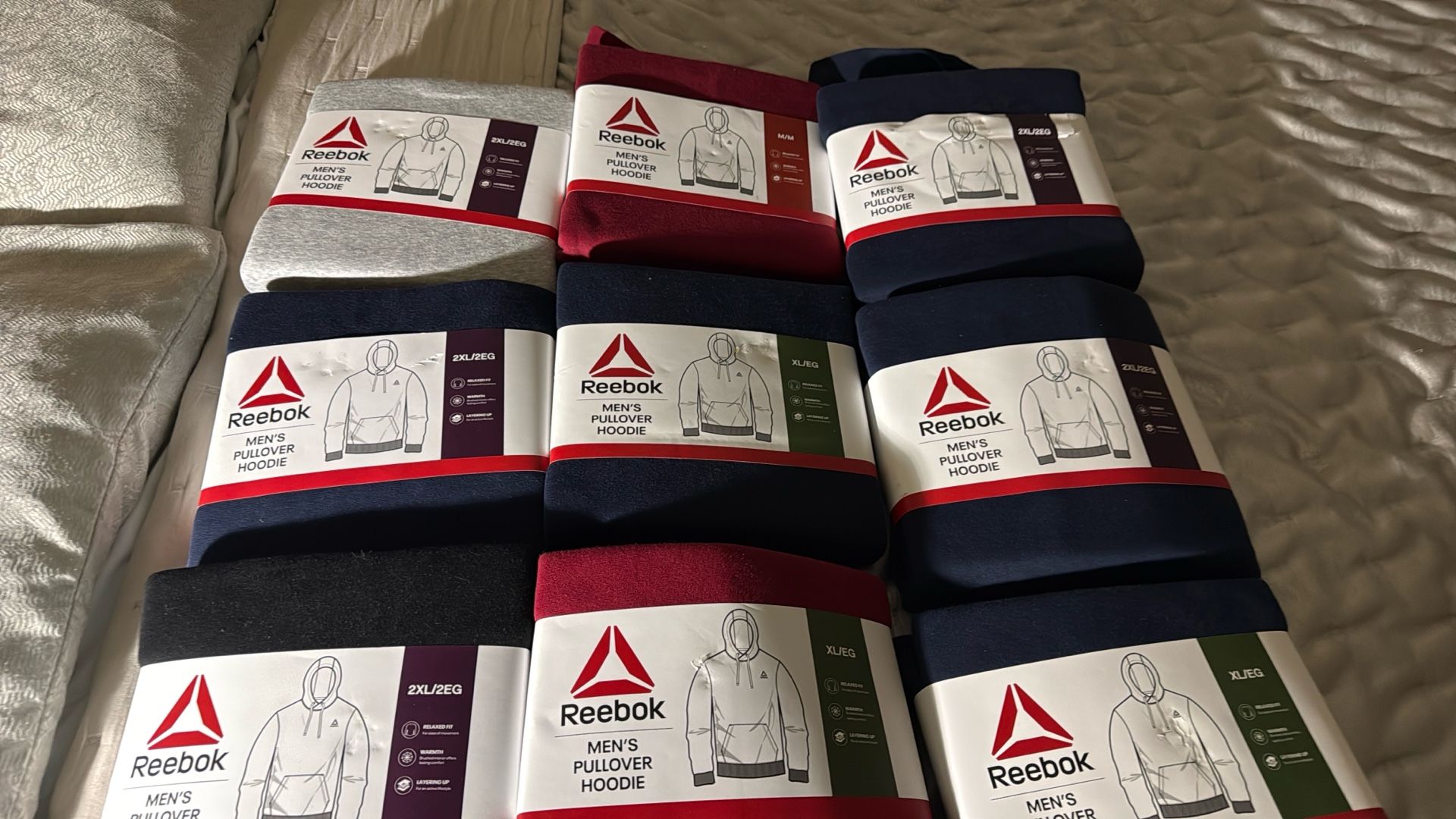 Mens. PULLOVER. HOODIE. 2x/xl. M/. Cada Una. 20