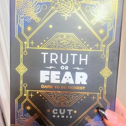 Truth Or Fear Card Game