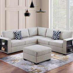 New 99x99 Sectional Couch / Free Delivery 