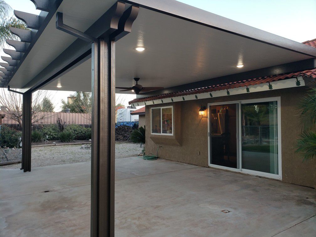 Aluminum Patio Cover Roof Mounted For, Patio Cover Roof