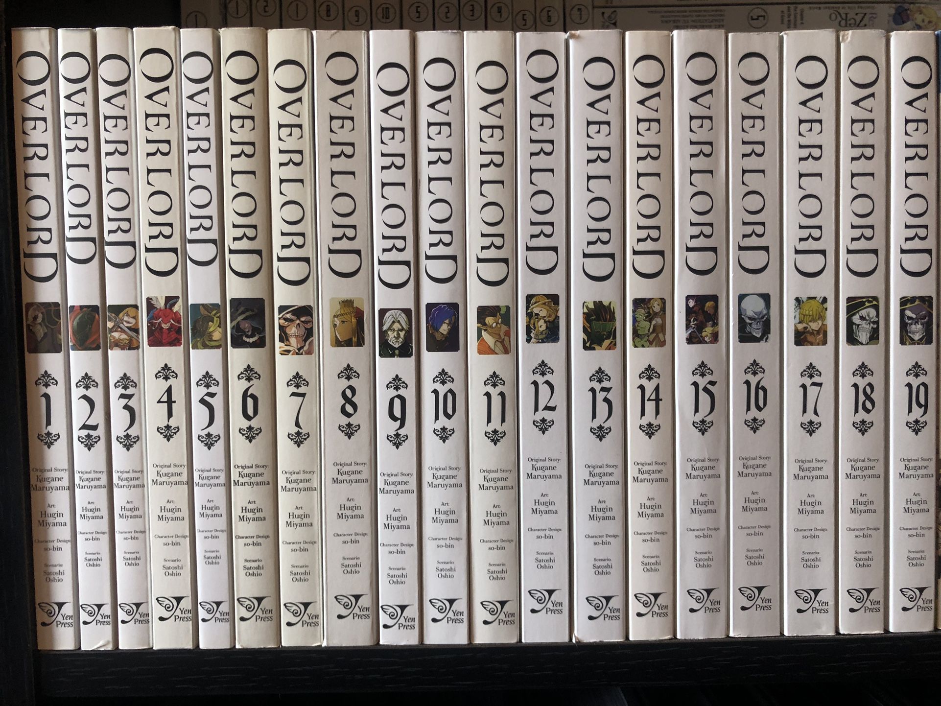 Overlord Manga 1 - 19