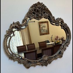 Mid 20th Century Turner Rococo Carved Mirror