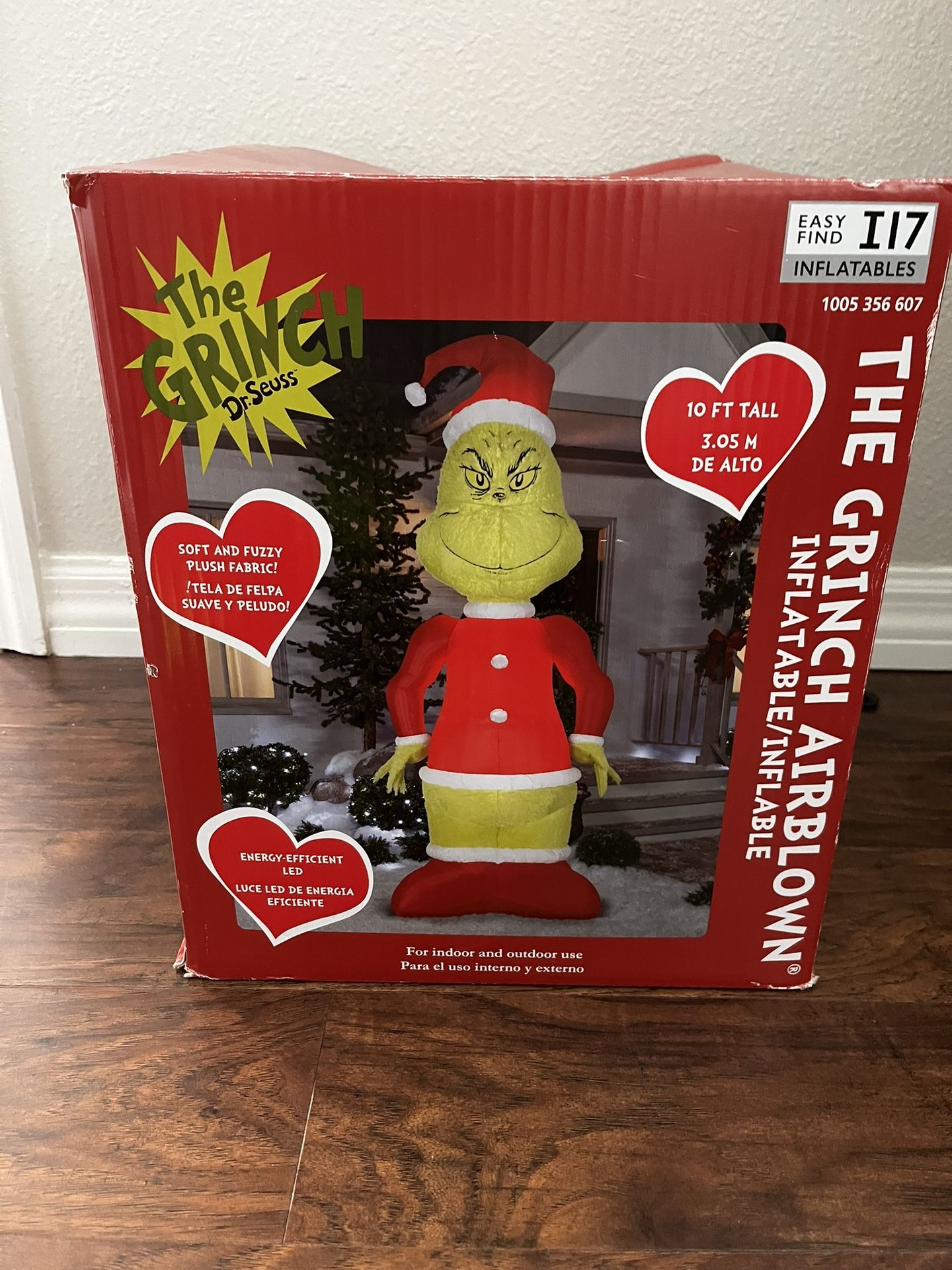 The Grinch Inflatable 10ft