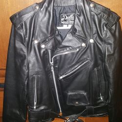 Leather jacket