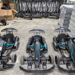 Lot Of 3 Segway - Go Kart Pro 2 w/15.5 mi Max Operating Range & 26.7 mph Max Speed - Gray
