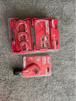 Tuber cutting set + tubing cutter