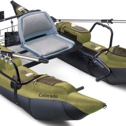 9' Colorado Inflatable Pontoon Boat 