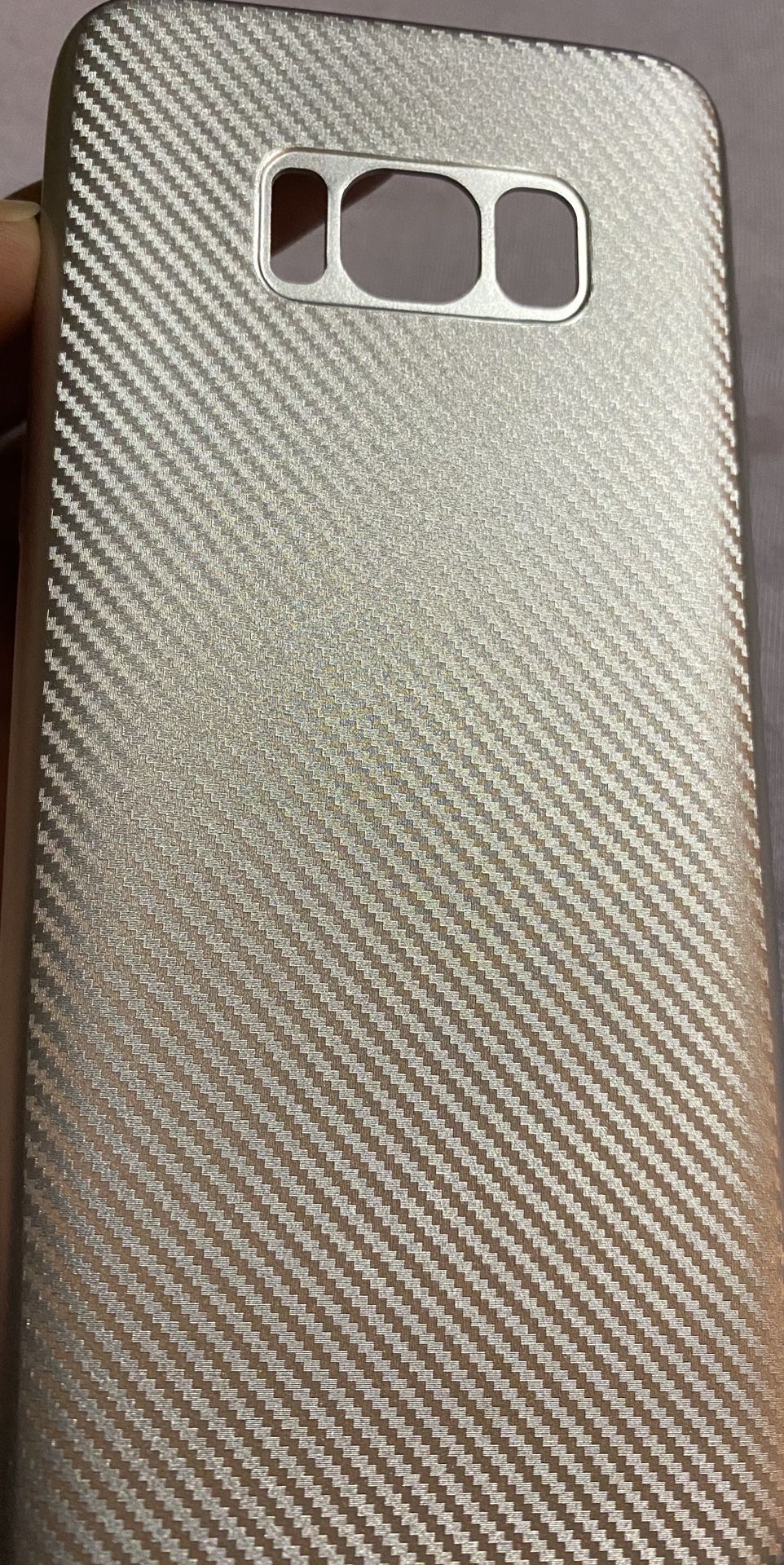 Phone case For Samsung Galaxy S8 plus platinum