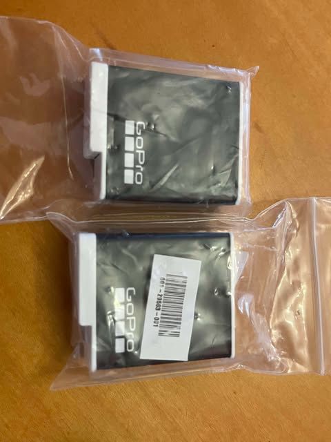 GoPro Rechargeable Enduro Battery 2-Pack (HERO12 Black/HERO11 Black/HERO10 Black/HERO9 Black)