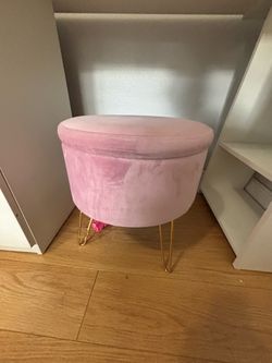 Pink desk Stool