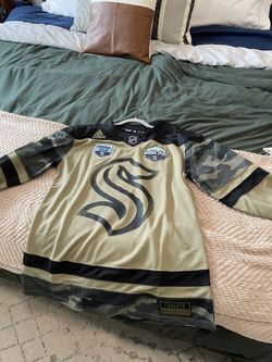 Seattle Kraken Camouflage Jersey Brand New With Tags