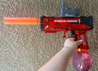 Ice burst water gun