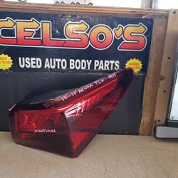 15 17 Acura TLX RH Tail Light LED OEM. 