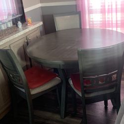 Dining Room Table With 3 Chairs Only